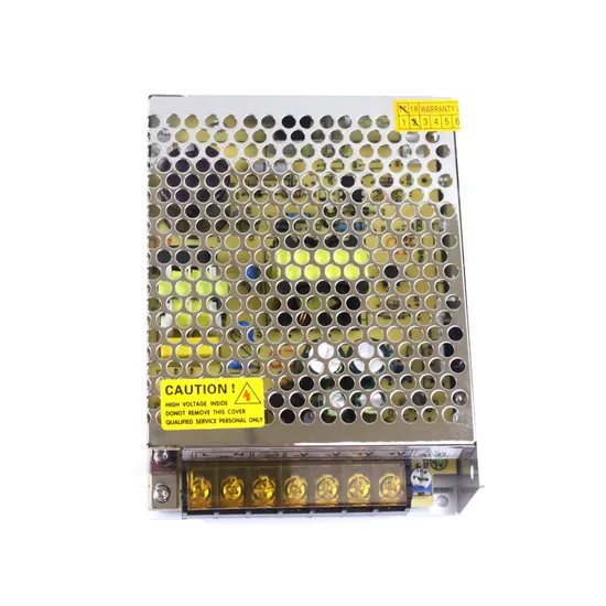 Alimentatore per scatola luminosa ultrasottile King Kong da CA a CC 12V 8.5A 100W nero per strisce luminose a LED e scatola luminosa pubblicitaria con pellicola morbida UV